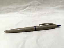 PENNA BIRO SFERA A SCATTO BIC MODELLO M17 GRIGIO/BLU VINTAGE ANNI 70