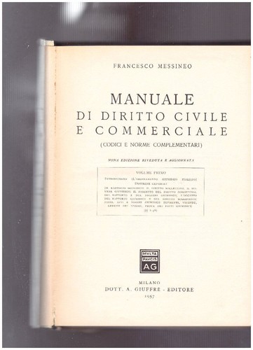 Manuale diritto civile e - di,