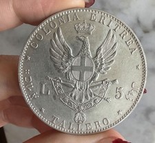 Tallero 1891 umberto lire - tallero,