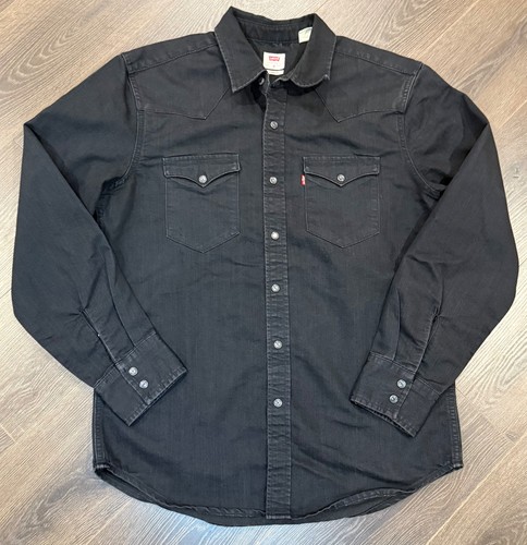 Levis black denim - levis,