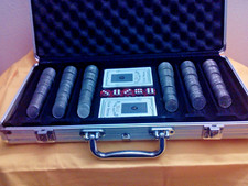 ? Set Valigetta Poker con 330 VERE Monete Originali del Regno d'Italia - Fiches