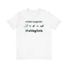 Funny math grammar shirt - math/grammar, t-shirt