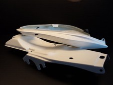 Codone Honda CB 600 F Hornet 07 10 grezzo raw  fiberglass fiber tail crude