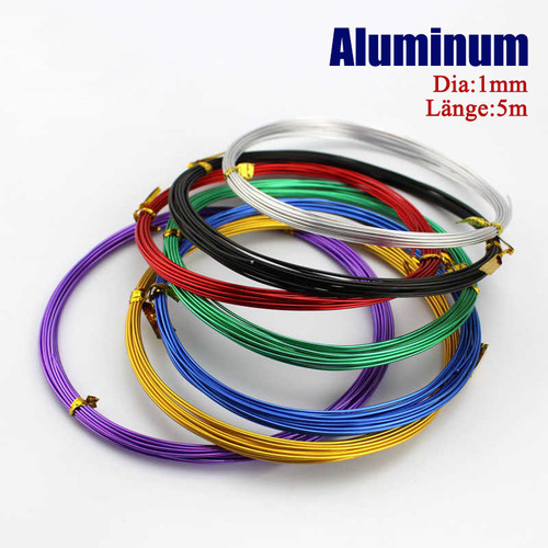 Filo alluminio colorato - di,