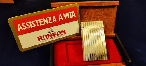 Ronson nuovo 1960 accendino - ronson, 1960/70