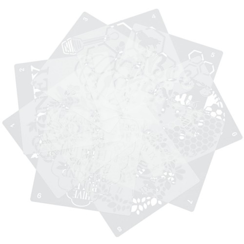 Pezzi stencil riutilizzabili - 9,