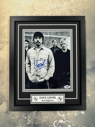 Foto firmata dave grohl 8x10 - firmata,