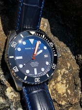 OROLOGIO MARC & SONS PROFESSIONAL DIVER 300M AUTOMATICO DATA MADE IN GERMANY