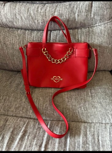 Love moschino red - red, heart