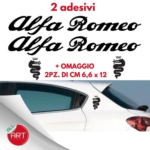 Adesivi alfa romeo replica - alfa,