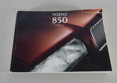 Istruzioni manuale volvo - istruzioni, 850