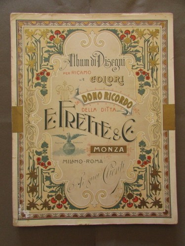 Album disegni ricamo colori - album,