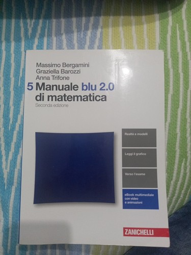 Manuale blu matematica - manuale,