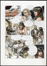 PAOLO ELEUTERI SERPIERI - TAVOLA ORIGINALE DRUUNA - Read note about technicque