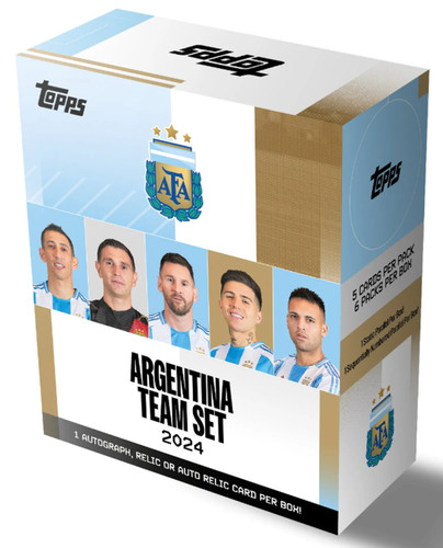 Topps argentina set squadra - argentina,