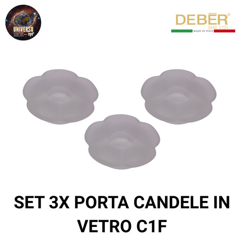 Set porta candele - 3x,