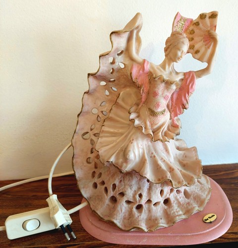 Lampada porcellana del vecchio - porcellana,