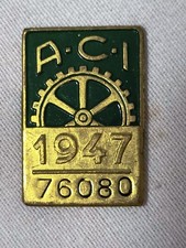 Distintivo Automobilismo Bollo