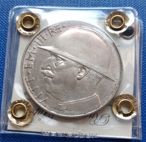 Moneta regno lire elmetto - regno,,