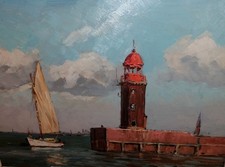Olio g. Bremer Haven di P