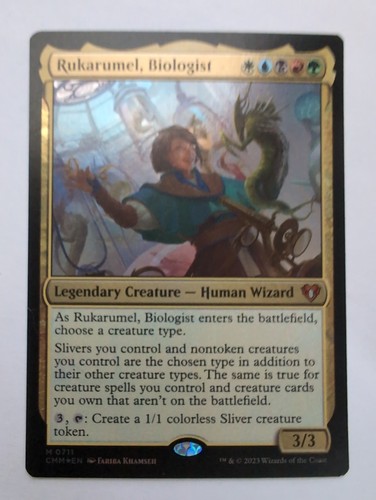 Mtg rukarumel biologo - biologo, (cmm)
