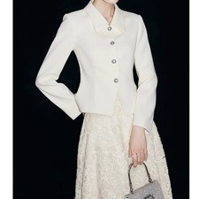 Giacca donna primavera bianco