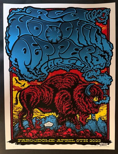 Poster concerto originale - , red
