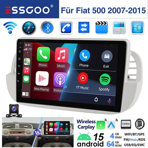 Per fiat 500 - 500, 2007-2015