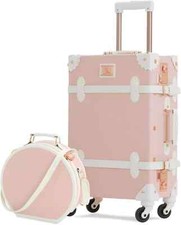 Set 2 pezzi valigia vintage