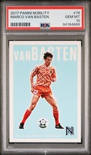 2017 Panini Nobility - Marco Van Basten PSA 10 Low Population