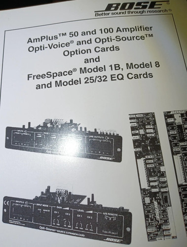 Bose amplus 100 option - bose,