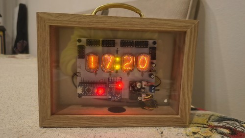 Orologio valvole nixie - orologio,