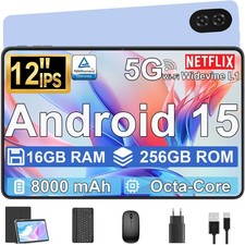 2025 Tablet 12 Pollici Android