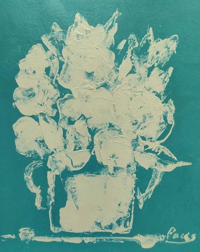 Dipinto originale fiori - , natura