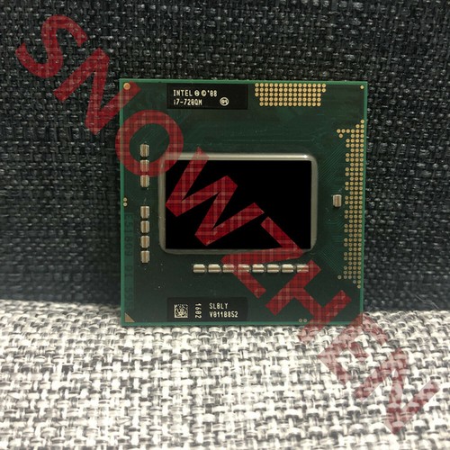 Cpu intel core 720qm 6 - i7, 1,6