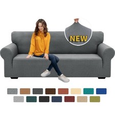 Copridivano 3 Posti Elasticizzato; Fodere Copridivano Con Braccioli per Il Soggi