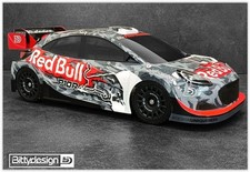Bitty Design - Carrozzeria P10R Rally 190mm 1/10 Ford Puma