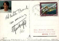 cartolina con autografo Como