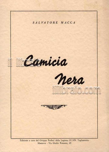 Macca camicia nera - macca,