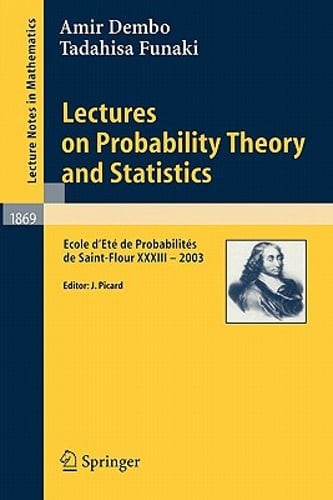 Lectures probability theory - lectures,