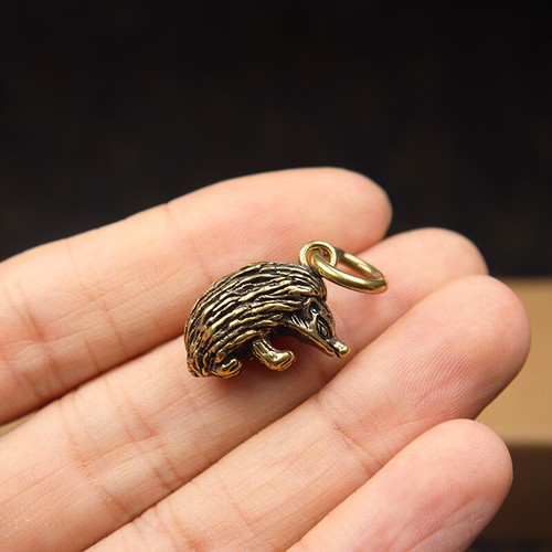 Pure brass hedgehog - brass,
