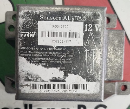 Centralina modulo airbag fiat - centralina,