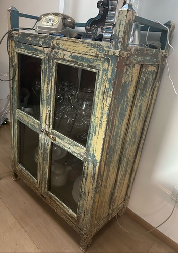 Credenza coloniale con - credenza,