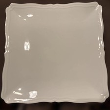 Piatto quadrato bianco Richard