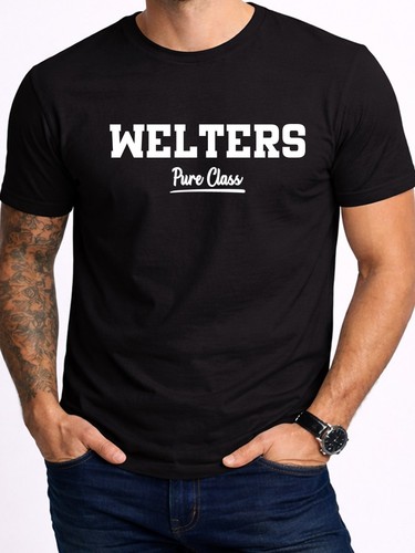 Shirt nera welters pure - t-shirt,