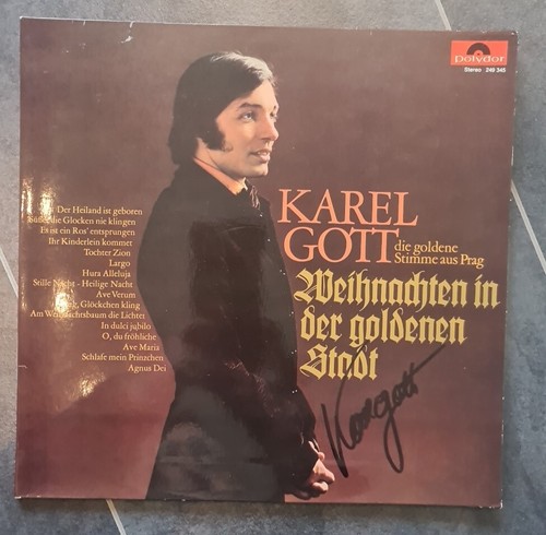 Autografo vinile karel - autografo,