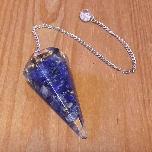 Pendule divinatoire orgonite - pendule,