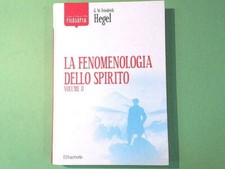 LA FENOMENOLOGIA DELLO SPIRITO