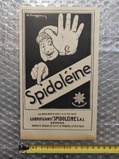 Antica pubblicità 1926 - , spido