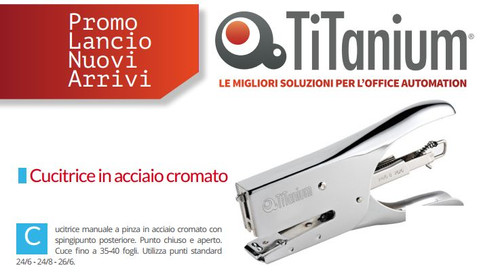 Cucitrice pinza titanium - pinza,